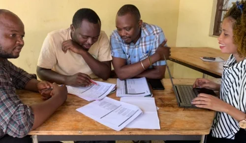 Partners in discussion DNG Tanzania